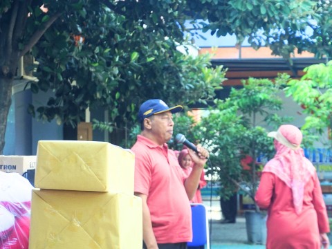 Puncak Milad ke-46 SMK Mutu Go, Ratusan Peserta Ikuti Jalan 